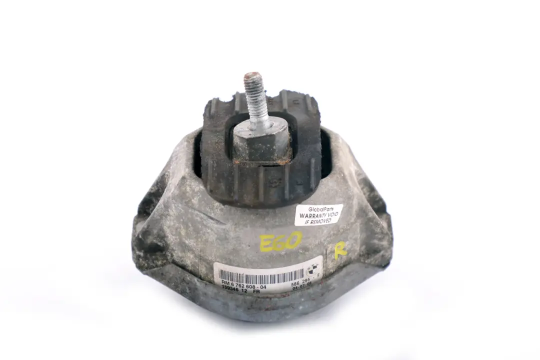 BMW 5 6 Series E60 E61 E63 E64 Engine Rubber Mount Mounting Right O/S - SKU 6762608 - Part number 6762608