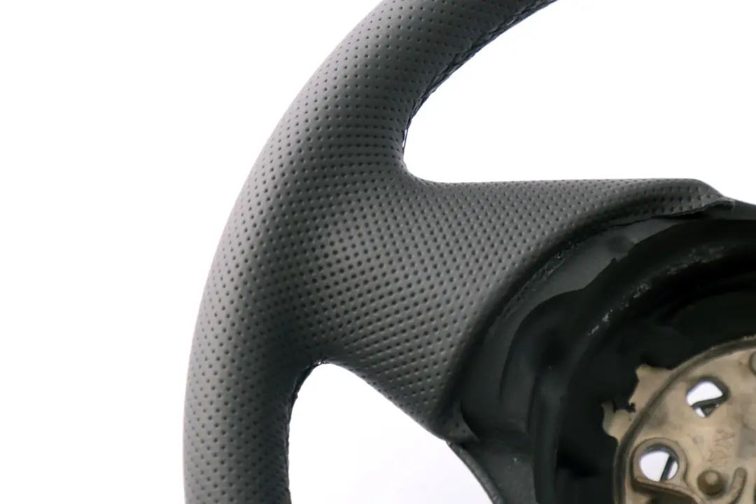 Nuevo Volante de Cuero Negro M Sport Aparencia Cuero Manillar para BMW E81 E82 E87 con número de pieza 6763076 BMW E81 E82 E87 Nuevo Volante de Cuero Negro M Sport Aparencia Cuero Manillar - SKU 6763076-1 - Número de pieza 6763076