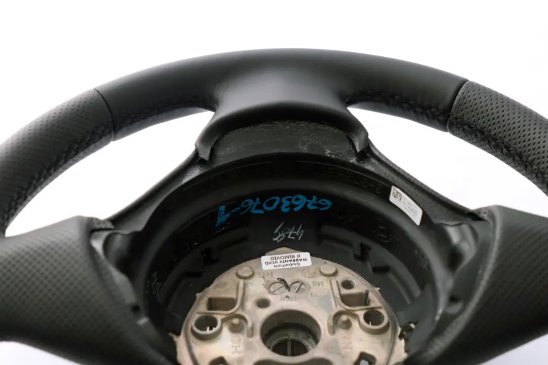 BMW E81 E82 E87 Nuevo Volante de Cuero Negro M Sport Aparencia Cuero Manillar - SKU 6763076-1 - Número de pieza 6763076