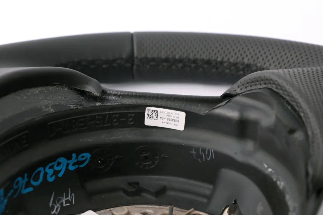 BMW E81 E82 E87 E88 M-Sport Look Nuovo Volante In Pelle Nera - SKU 6763076-1 - Numero di parte 6763076