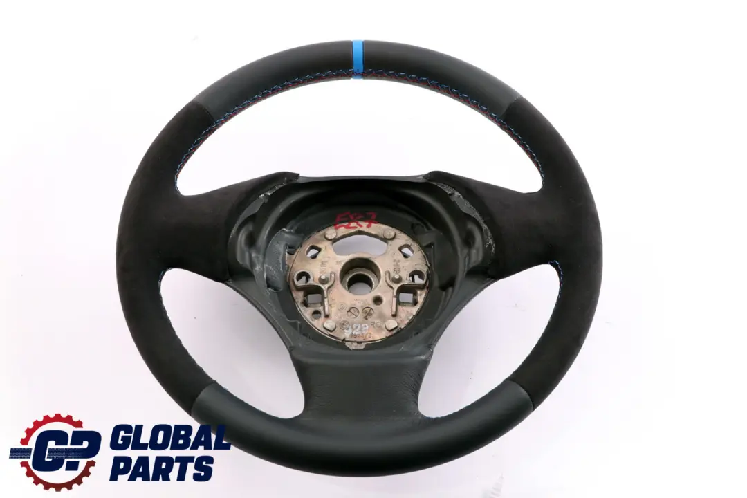 NEU Leder / Alcantara wie M-Sport Lenkrad Drei Farben BMW 1 er E81 E87 E88 - SKU 6763076-3 - Teilenummer 6763076