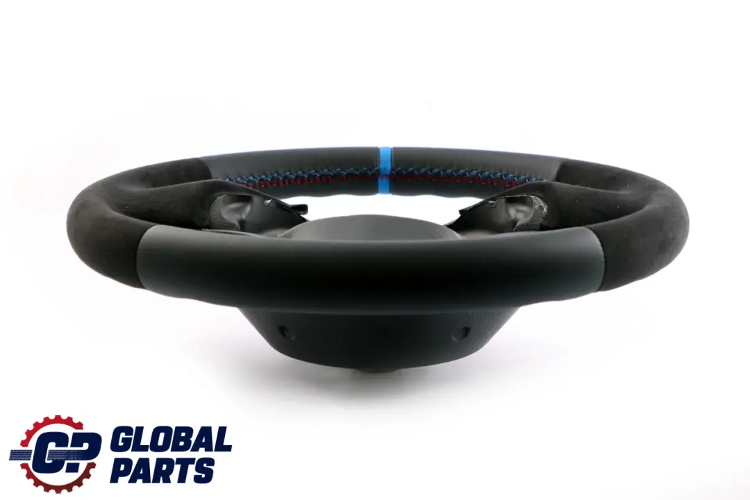 NEU Leder / Alcantara wie M-Sport Lenkrad Drei Farben BMW 1 er E81 E87 E88 - SKU 6763076-3 - Teilenummer 6763076