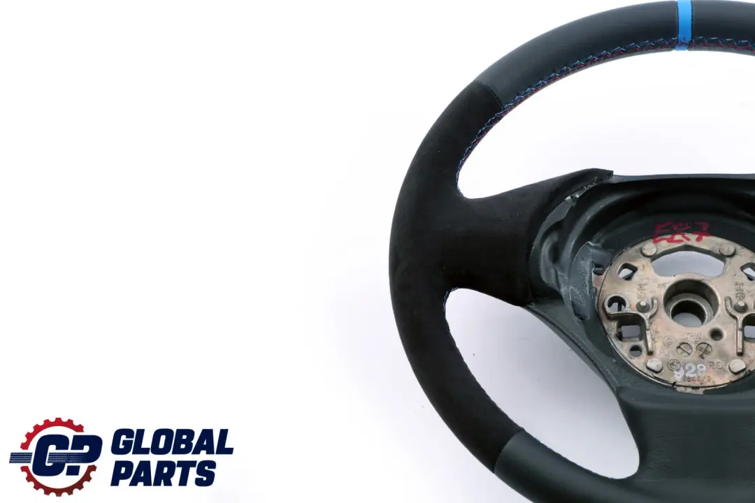 NEU Leder / Alcantara wie M-Sport Lenkrad Drei Farben BMW 1 er E81 E87 E88 - SKU 6763076-3 - Teilenummer 6763076