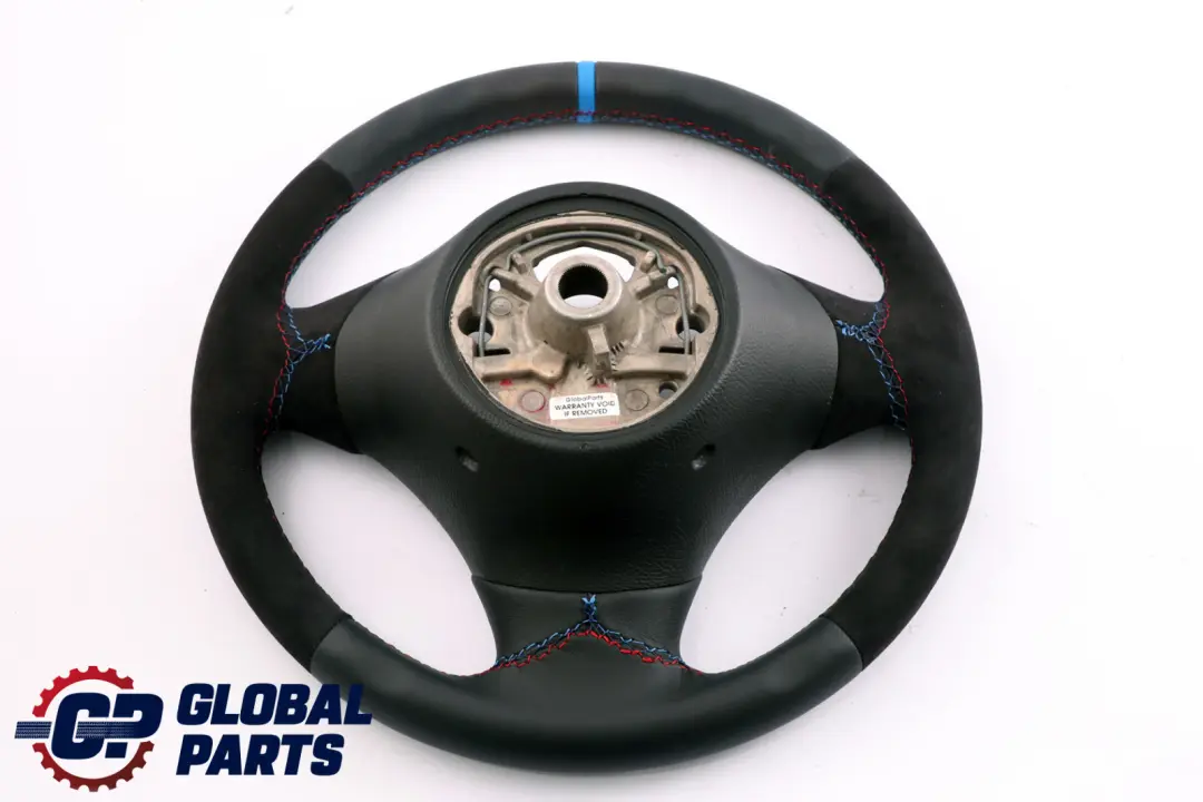 NEU Leder / Alcantara wie M-Sport Lenkrad Drei Farben BMW 1 er E81 E87 E88 - SKU 6763076-3 - Teilenummer 6763076
