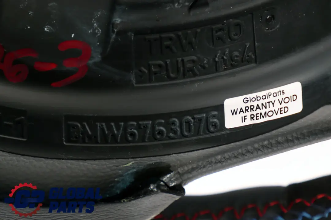 NEU Leder / Alcantara wie M-Sport Lenkrad Drei Farben BMW 1 er E81 E87 E88 - SKU 6763076-3 - Teilenummer 6763076