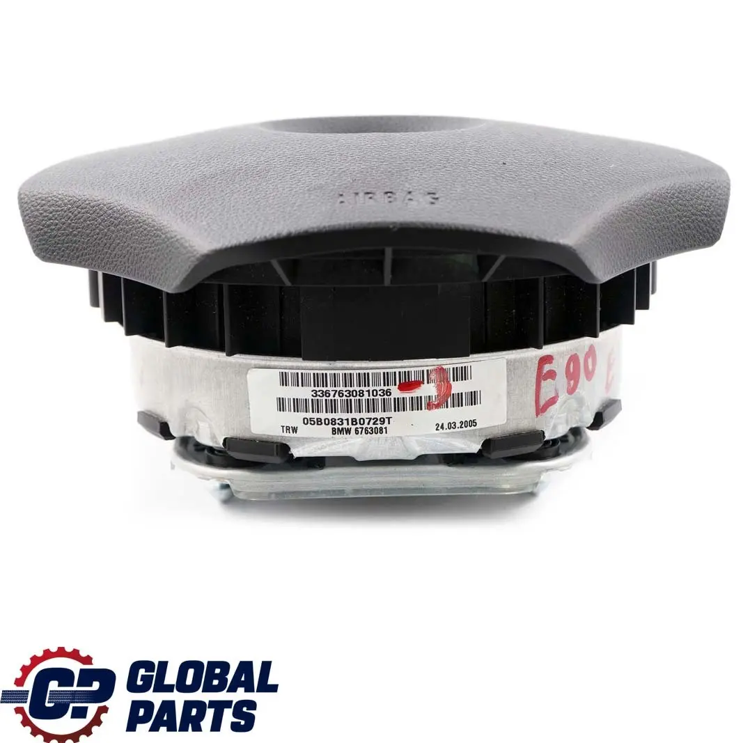 BMW E90 E91 Volante Módulo de Aire Bolsa Lado del Conductor 6763081 - SKU 6763081-3 - Número de pieza 6779832
