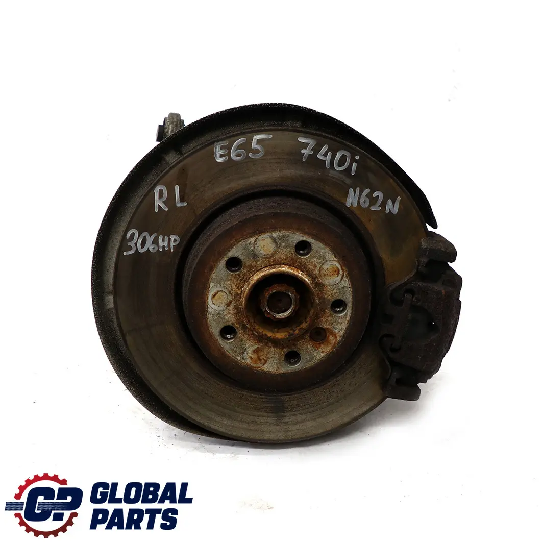 BMW E65 740i N62N 306PS Längslenker Radnabe Bremsscheibe Hinten Links - SKU 6763119-2 - Teilenummer 6763119
