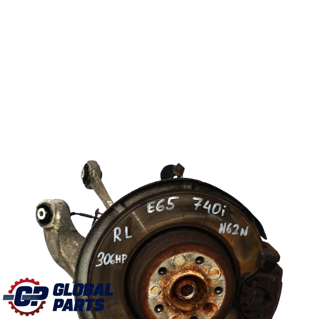 BMW E65 740i N62N 306PS Längslenker Radnabe Bremsscheibe Hinten Links - SKU 6763119-2 - Teilenummer 6763119