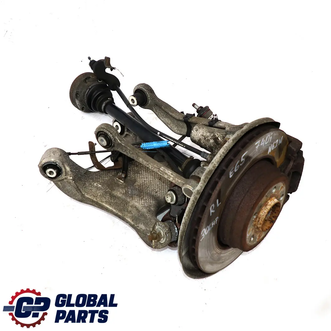 740i N62N Trasero Izquierdo N/S Suspensión Muelle Strut Freno Disco para BMW E65 con número de pieza 6763119 BMW E65 740i N62N Trasero Izquierdo N/S Suspensión Muelle Strut Freno Disco - SKU 6763119-2 - Número de pieza 6763119