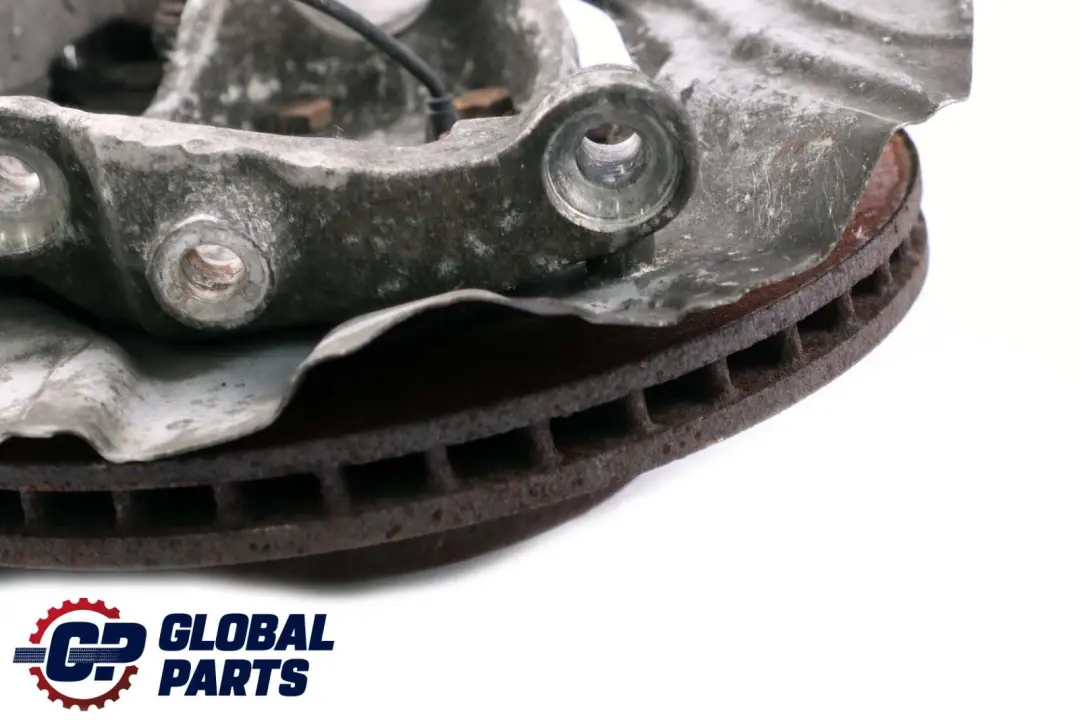 BMW 7 Series E65 745i N62 Front Left N/S Suspension Leg Brake Disc Carrier - SKU 6763119-3 - Part number 6763119