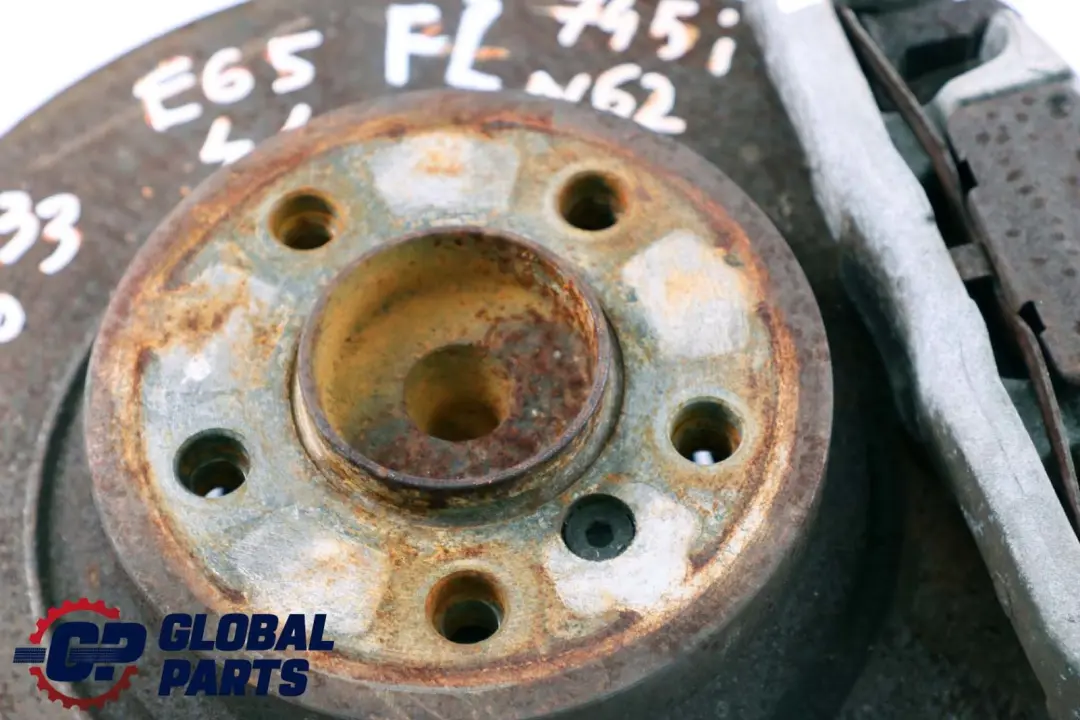 BMW E65 745i 4.4 N62 333HP Zwrotnica lewy przód - SKU 6763119-3 - Numer Części 6763119