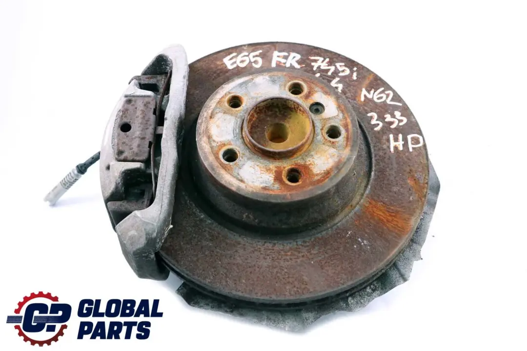 N62 Cuscinetto Perno Anteriore Destro Alloggiao Pinza Freno BMW 7 Serie E65 745i - SKU 6763120-2 - Numero di parte 6763120
