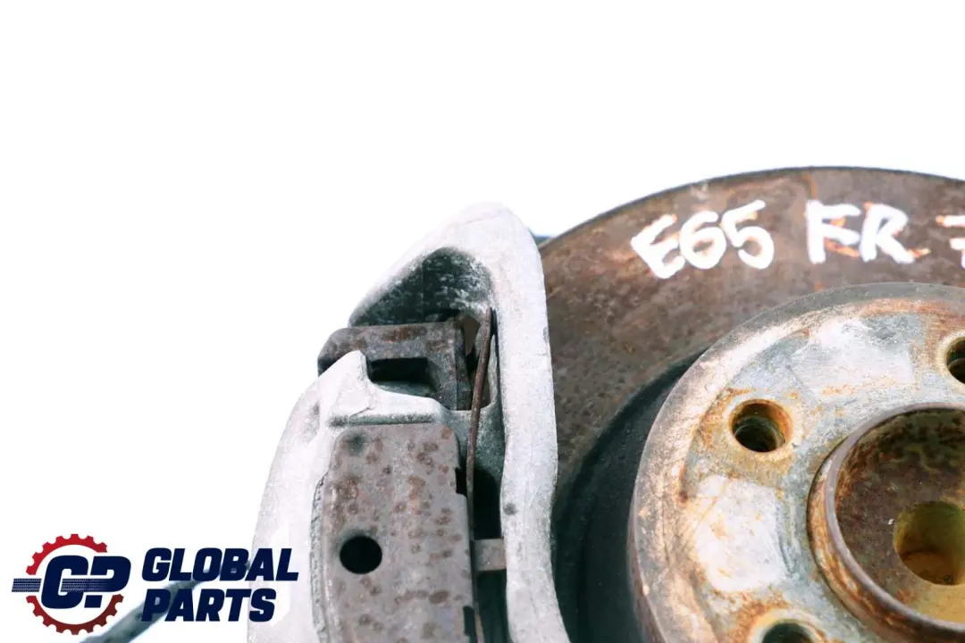 BMW E65 745i N62 Susp. del. der. portador disco freno - SKU 6763120-2 - Número de pieza 6763120