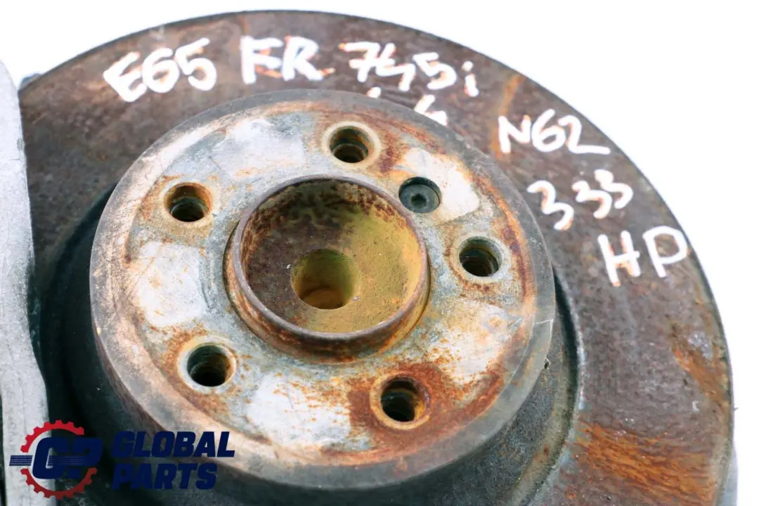 N62 Cuscinetto Perno Anteriore Destro Alloggiao Pinza Freno BMW 7 Serie E65 745i - SKU 6763120-2 - Numero di parte 6763120
