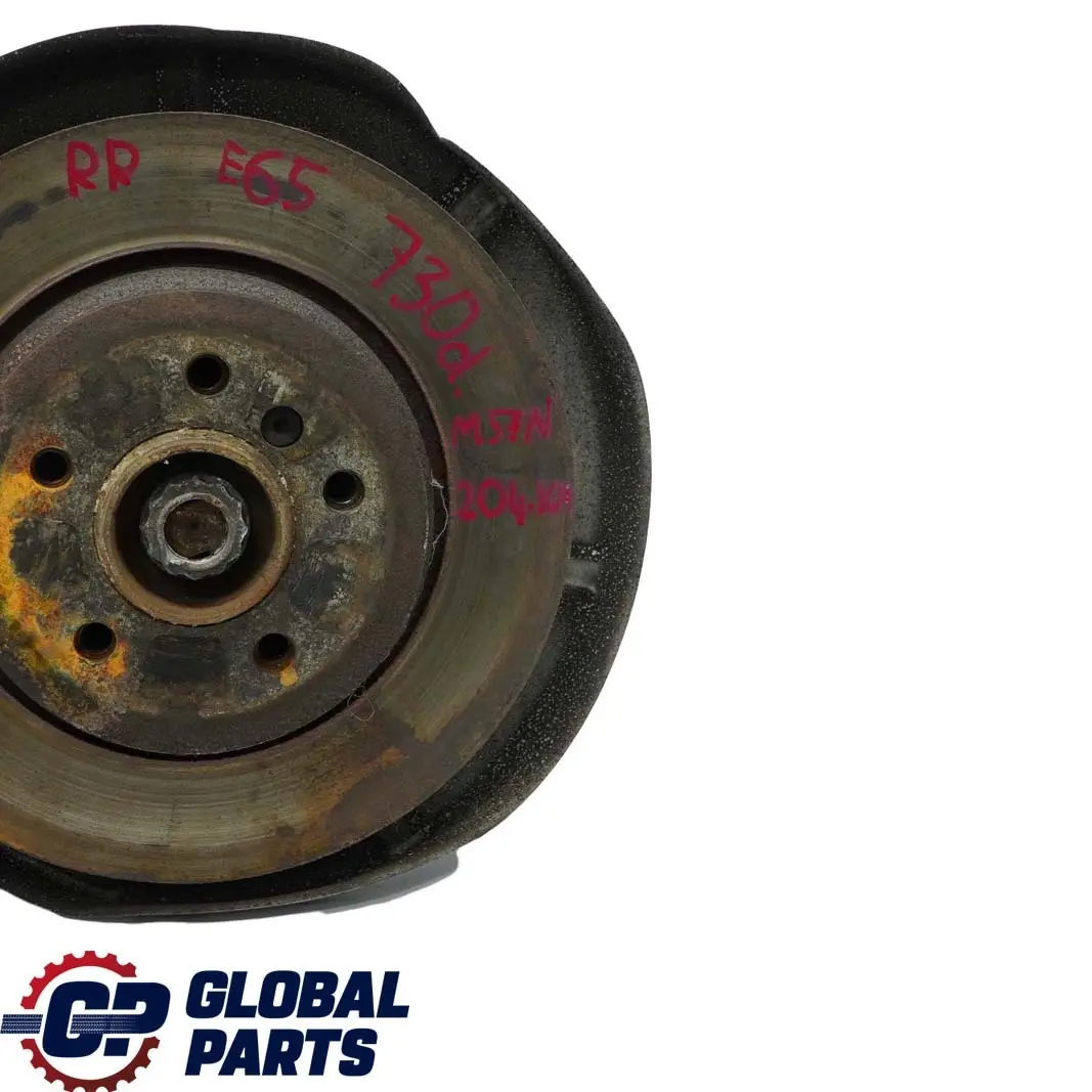 BMW 7 Series E65 730d M57N Rear Right O/S Leg Brake Disc Axle Suspension - SKU 6763120-3 - Part number 6753108