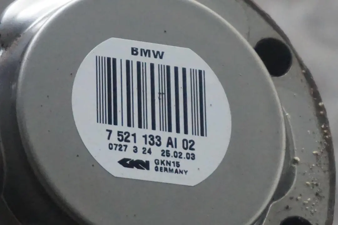 BMW 7 Series E65 730i M54 Rear Right O/S Spring Strut Suspension Brake Disc - SKU 6763120-4 - Part number 6763120