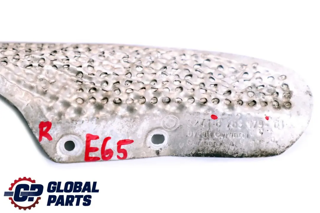 Wärmeschutzblech Rechts Vorderachse für BMW 7 er E65 E66 mit Teilenummer 6763179 BMW 7 er E65 E66 Wärmeschutzblech Rechts Vorderachse - SKU 6763179 - Teilenummer 6763179