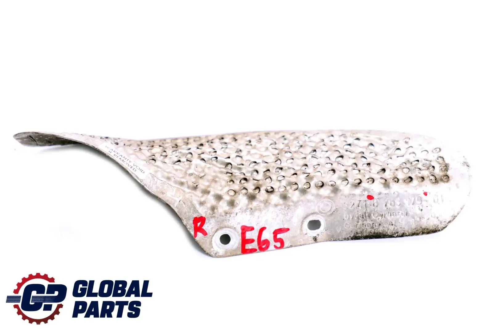 BMW 7 er E65 E66 Wärmeschutzblech Rechts Vorderachse 6763179