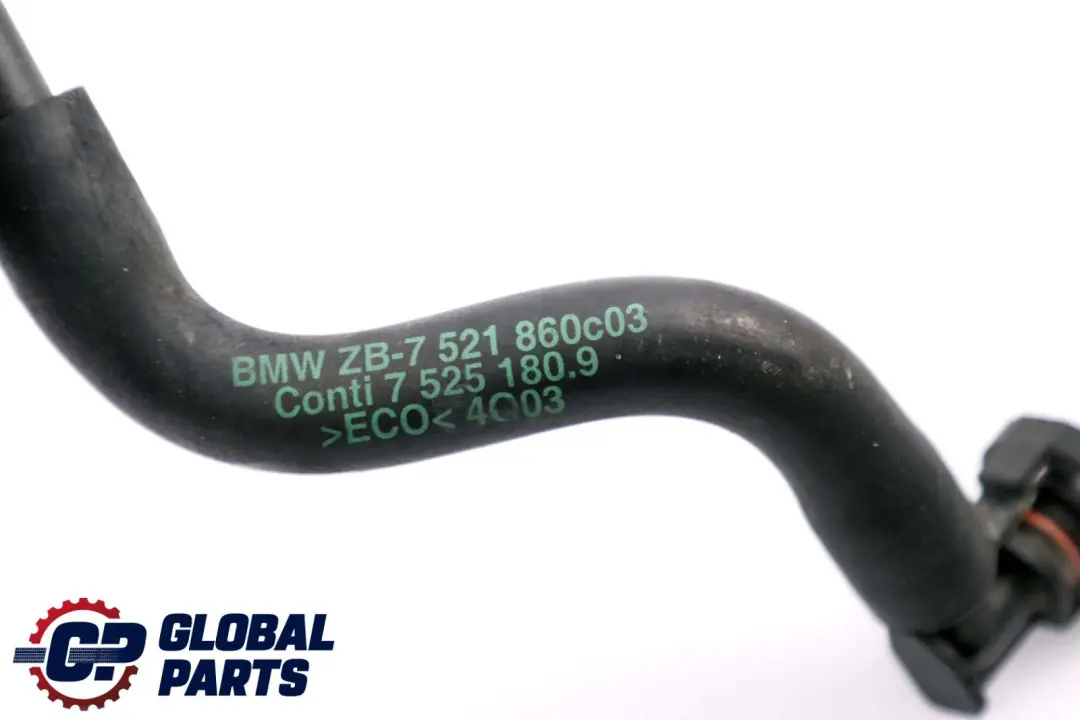 BMW 5 Series E60 E61 Vacuum Pipe Power Brake Unit Depression 7521860 - SKU 6763408 - Part number 6763408
