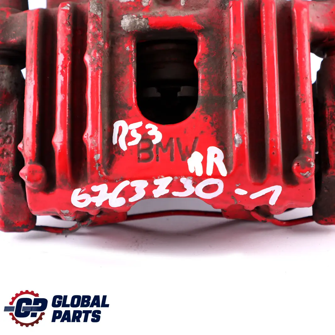 Right Wheel O/S Brake Caliper Housing to Mini Cooper One R50 R52 R53 Rear with Part number 6763730 Mini Cooper One R50 R52 R53 Rear Right Wheel O/S Brake Caliper Housing - SKU 6763730-1 - Part number 6763730