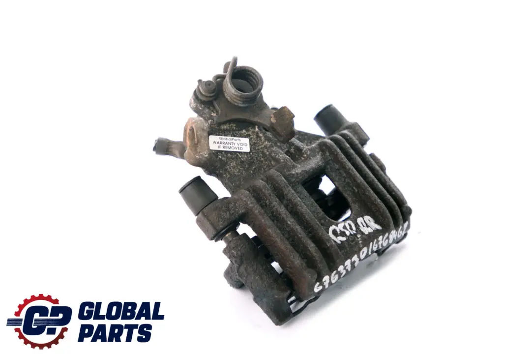 Right Wheel O/S Brake Caliper Housing to Mini Cooper R50 R52 R53 Rear with Part number 6763730 Mini Cooper R50 R52 R53 Rear Right Wheel O/S Brake Caliper Housing - SKU 6763730 - Part number 6763730