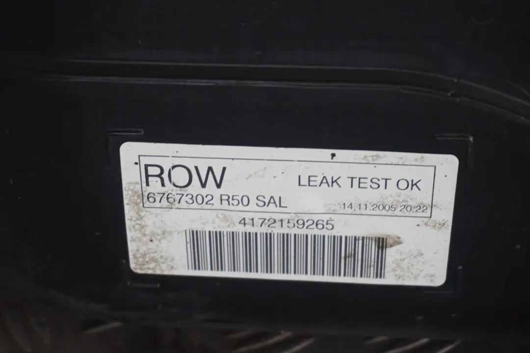Nue Reservoir de Carburant 50L pour Mini Cooper One R50 R52 à propos du numéro de pièce 6763756 Mini Cooper One R50 R52 Nue Reservoir de Carburant 50L - SKU 6763756 - Numéro de pièce 6763756