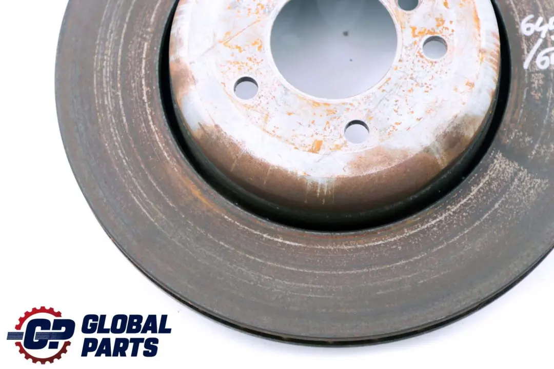 BMW 5 6 Series E60 E63 545i 645Ci 550i Rear Wheel Brake Disc 345X24 - SKU 6763827 - Part number 6763827