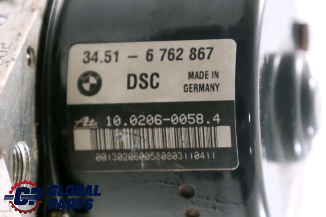 ABS DSC Unidad de Frenado Hidráulico Bomba 6762868 6762867 para BMW Z4 E46 E85 con número de pieza 6764087 BMW Z4 E46 E85 ABS DSC Unidad de Frenado Hidráulico Bomba 6762868 6762867 - SKU 6764087-1 - Número de pieza 6764087