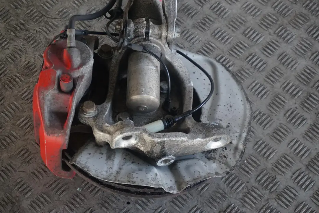 M57N2 Stoßdämpfer Federbein Schwenklager Bremsscheibe Vorn Links für BMW E60 530d mit Teilenummer 6764457 BMW E60 530d M57N2 Stoßdämpfer Federbein Schwenklager Bremsscheibe Vorn Links - SKU 6764457-6 - Teilenummer 6764457