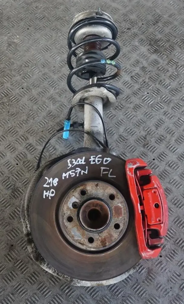 M57N2 Amortisseur Pivotement Disque de Frein avant Gauche pour BMW E60 530d à propos du numéro de pièce 6764457 BMW E60 530d M57N2 Amortisseur Pivotement Disque de Frein avant Gauche - SKU 6764457-6 - Numéro de pièce 6764457