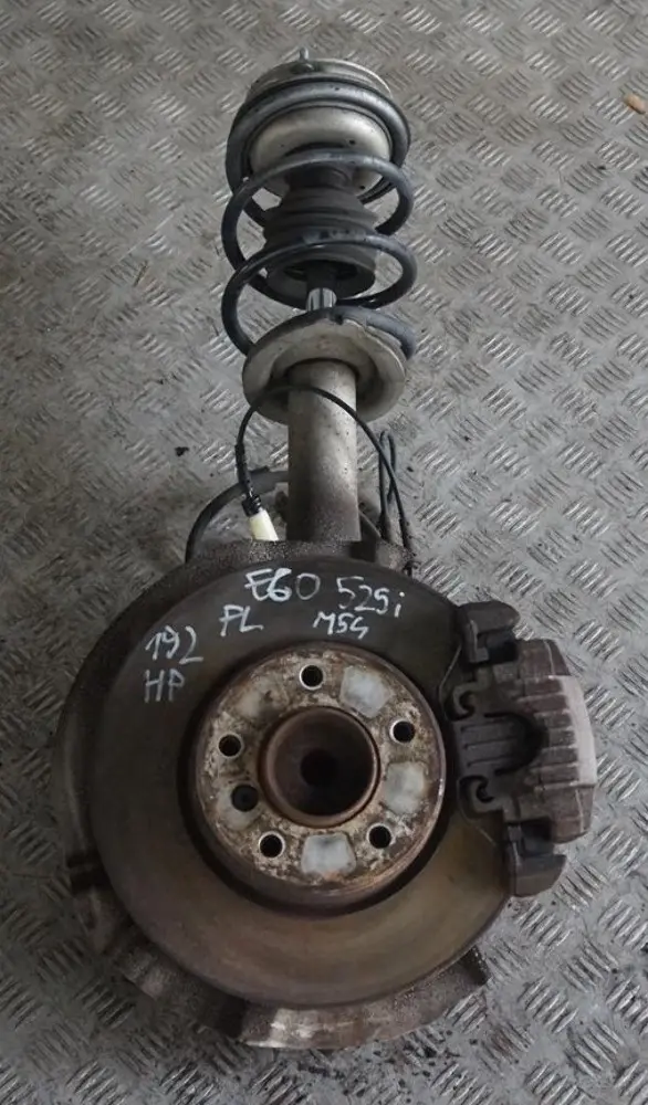 M54 Delantero Izquierdo Muelle Strut Pierna Pinza De Freno para BMW E60 525i con número de pieza 6764457 BMW E60 525i M54 Delantero Izquierdo Muelle Strut Pierna Pinza De Freno - SKU 6764457-7 - Número de pieza 6764457