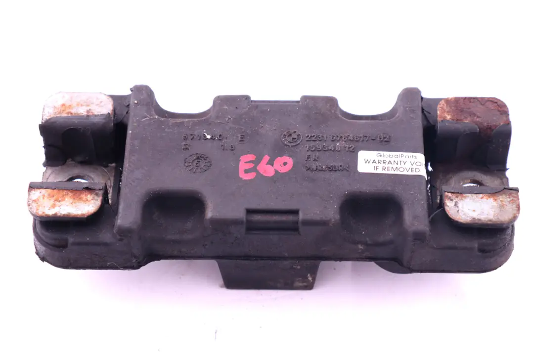 Gearbox Transmission Vibration Absorber to BMW E60 E61 E63 with Part number 6764617 BMW E60 E61 E63 Gearbox Transmission Vibration Absorber - SKU 6764617 - Part number 6764617