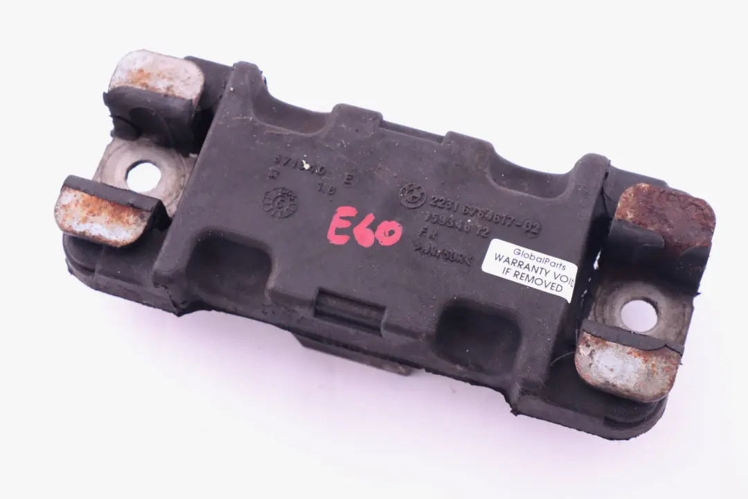 Amortiguador Vibraciones Transmisión Caja Cambios para BMW E60 E61 E63 con número de pieza 6764617 BMW E60 E61 E63 Amortiguador Vibraciones Transmisión Caja Cambios - SKU 6764617 - Número de pieza 6764617