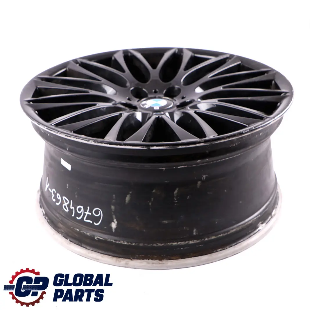Front Alloy Wheel Rim 20" 9J ET:24 Y-spoke 149 to BMW 7 Series E65 Black with Part number 6764863 BMW 7 Series E65 Black Front Alloy Wheel Rim 20" 9J ET:24 Y-spoke 149 - SKU 6764863-1 - Part number 6764863