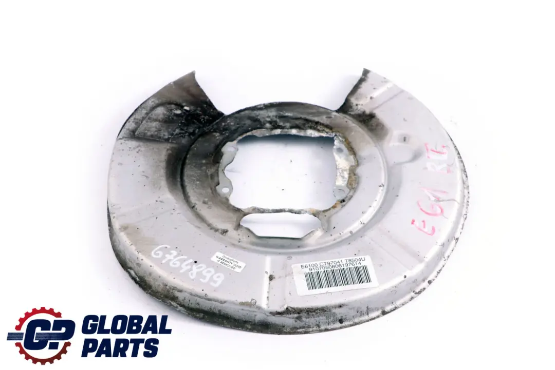 Lewa Tylnia Osłona Tarczy Hamulcowej do BMW E61 o numerze 6764899 BMW E61 Lewa Tylnia Osłona Tarczy Hamulcowej - SKU 6764899 - Numer Części 6764899