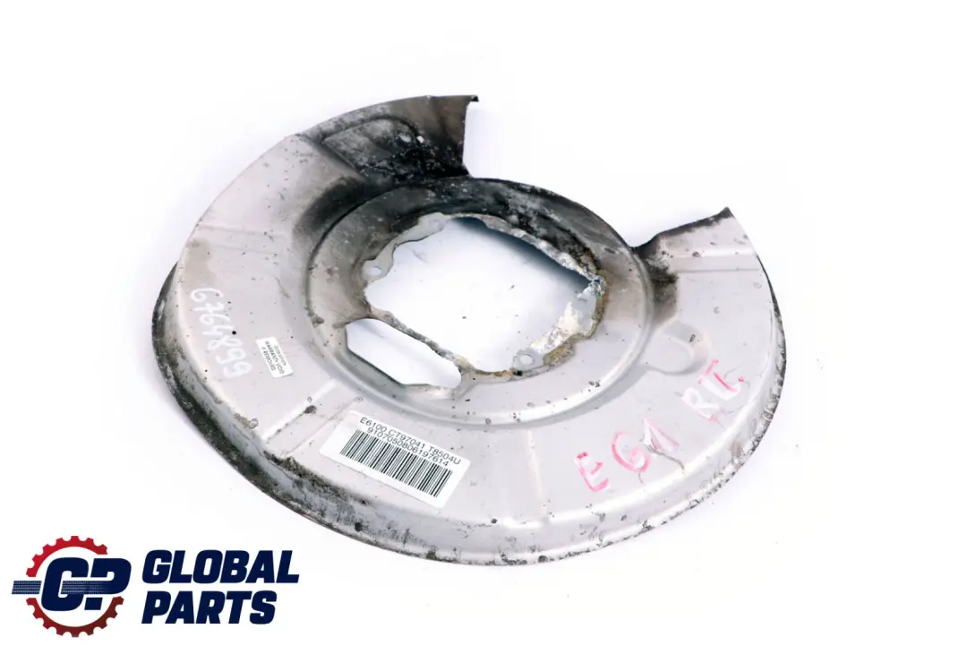 Hinten Links Bremsscheibenschutzplatte Abdeckung BMW E61 - SKU 6764899 - Teilenummer 6764899
