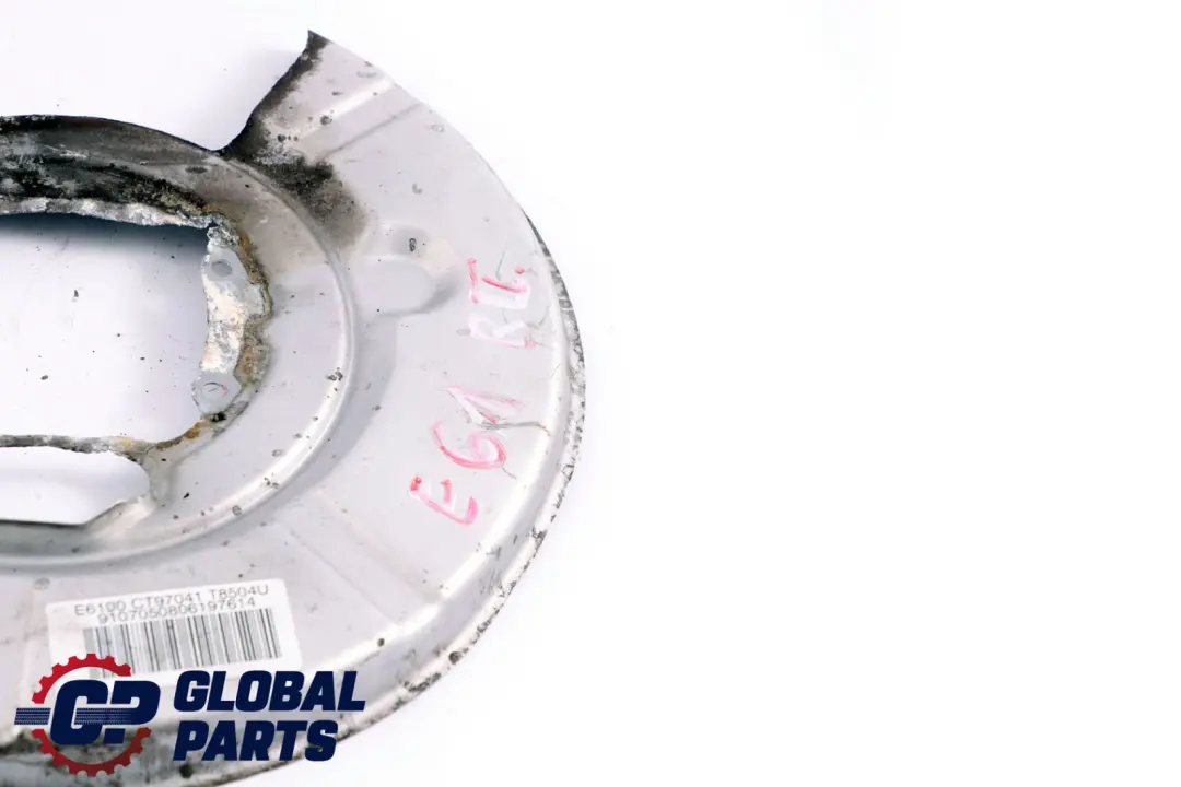 Hinten Links Bremsscheibenschutzplatte Abdeckung für BMW E61 mit Teilenummer 6764899 BMW E61 Hinten Links Bremsscheibenschutzplatte Abdeckung - SKU 6764899 - Teilenummer 6764899