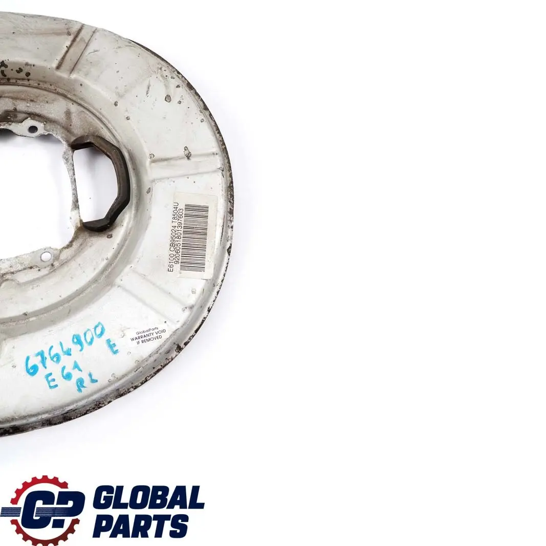 Protezione Freno Posteriore Destro O/S Coperchio per BMW E61 Touring Disco con numero di parte 6764900 BMW E61 Touring Disco Protezione Freno Posteriore Destro O/S Coperchio - SKU 6764900 - Numero di parte 6764900