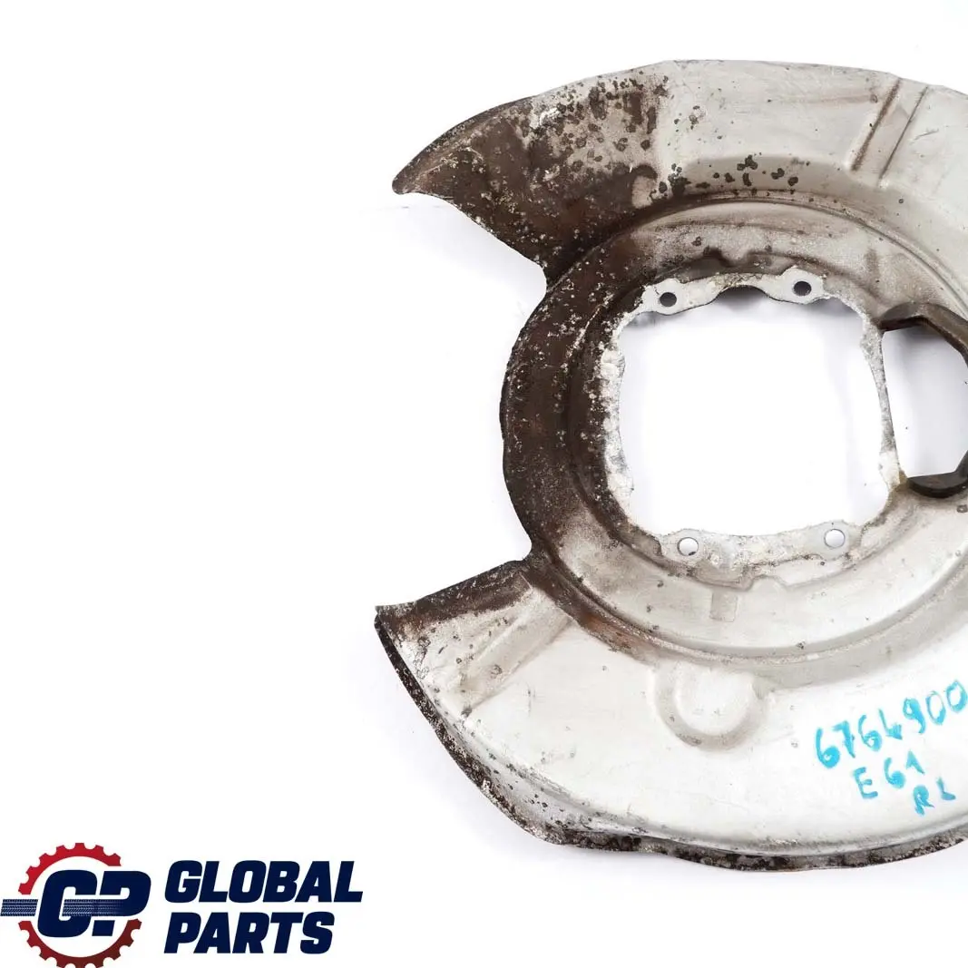 Trasera Derecha Cubierta Placa Protección Disco Freno para BMW E61 Touring con número de pieza 6764900 BMW E61 Touring Trasera Derecha Cubierta Placa Protección Disco Freno - SKU 6764900 - Número de pieza 6764900