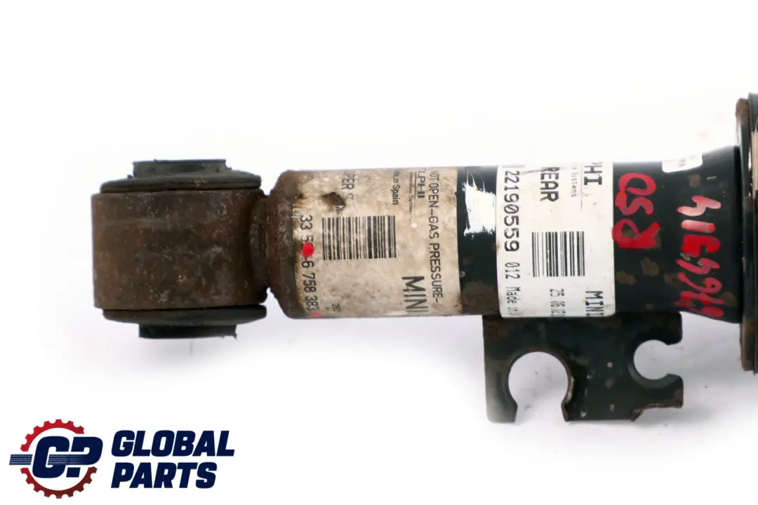Suspension Left N/S Sport Spring Strut Shock Absorber to Mini R50 R53 Rear with Part number 6764914 Mini R50 R53 Rear Suspension Left N/S Sport Spring Strut Shock Absorber - SKU 6764914 - Part number 6764914