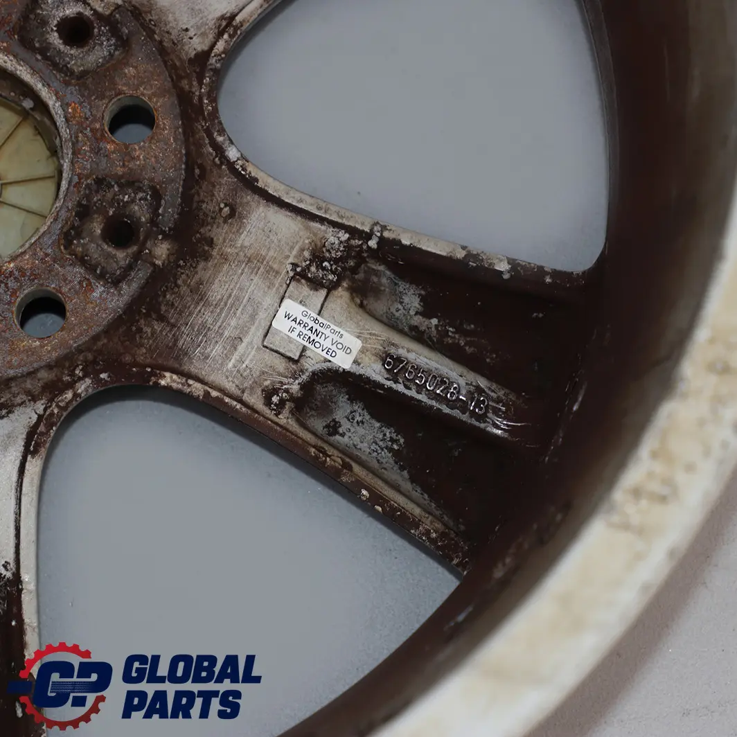 Vorne Alu Felge Alufelge 19" ET:46 8,5J Sternspeiche 128 für BMW X3 er E83 mit Teilenummer 6765028 BMW X3 er E83 Vorne Alu Felge Alufelge 19" ET:46 8,5J Sternspeiche 128 - SKU 6765028-2 - Teilenummer 6765028