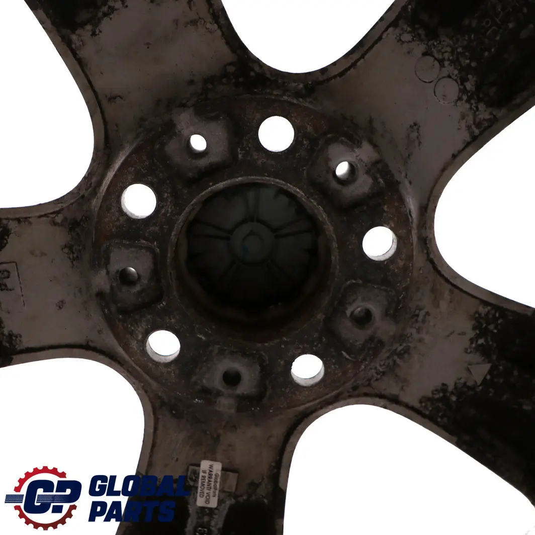 Alloy Wheel Rim 19" 9J ET:51 Star Spoke 128 to BMW X3 E83 Silver Rear with Part number 6765029 BMW X3 E83 Silver Rear Alloy Wheel Rim 19" 9J ET:51 Star Spoke 128 - SKU 6765029-2 - Part number 6765029