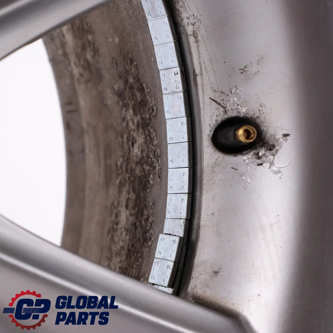 BMW X3 E83 Silver Rear Alloy Wheel Rim 19" 9J ET:51 Star Spoke 128 - SKU 6765029-2 - Part number 6765029