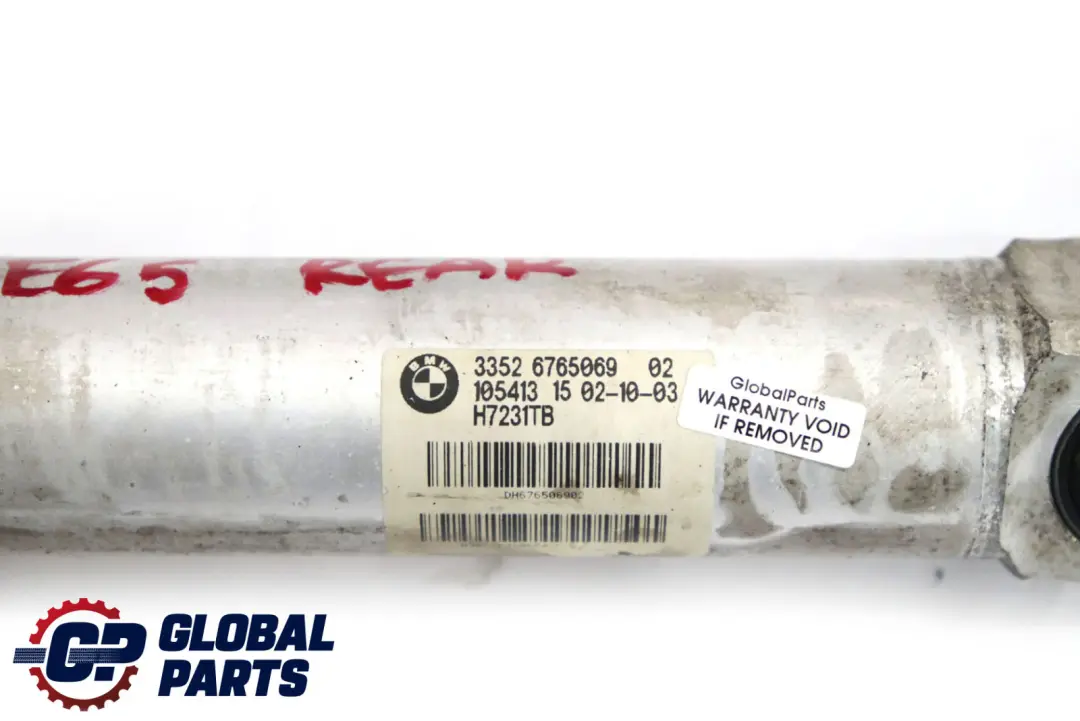 BMW 7 Series E65 Front Rear Spring Strut Shock Absorber White Coil Springs Set - SKU 6765067-2 - Part number 6786537