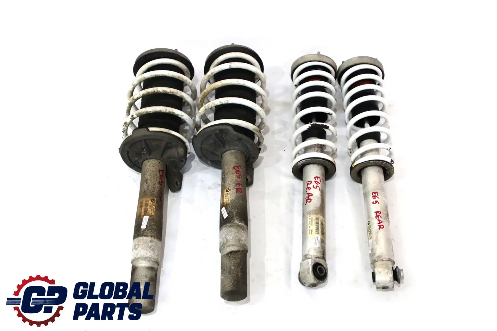 BMW 7 er E65 E66 Federbeine Stoßdämpfer Vorne Hinten Set