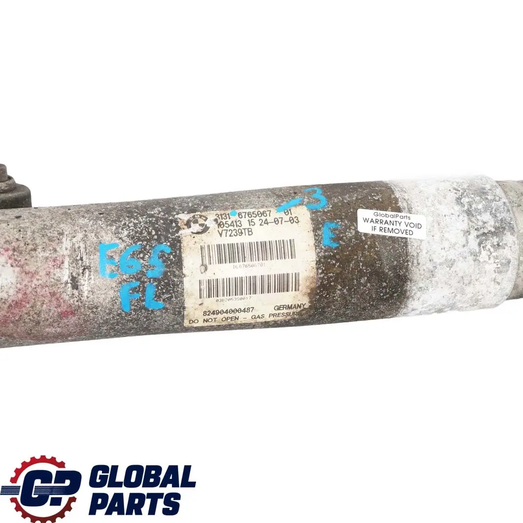 Delantero Izquierdo Muelle Strut Amortiguador 6765067 para BMW E65 E66 con número de pieza 6786537 BMW E65 E66 Delantero Izquierdo Muelle Strut Amortiguador 6765067 - SKU 6765067-3 - Número de pieza 6786537