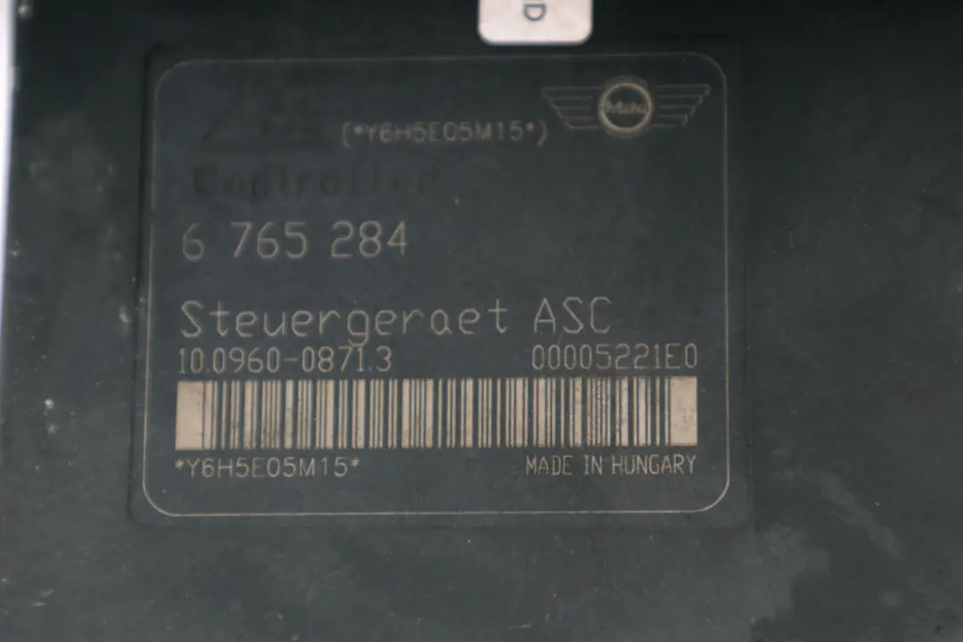 Hidro Agregada ASC Bomba Modulo 6765284 para Mini R50 R53 con número de pieza 6765282 Mini R50 R53 Hidro Agregada ASC Bomba Modulo 6765284 - SKU 6765282 - Número de pieza 6765282