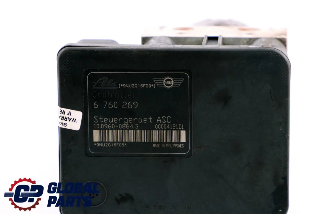 Hydro Braking Pump Mini Cooper One R50 R53 ASC Unit Module 6760268 6760269 to with Part number 6765283 Hydro Braking Pump Mini Cooper One R50 R53 ASC Unit Module 6760268 6760269 - SKU 6765283 - Part number 6765283