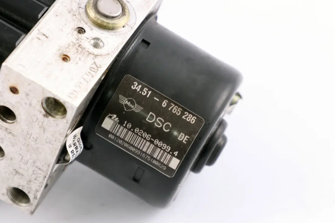 Mini Cooper One R50 R53 DSC Hydro Braking Unit Pump Module 6765286 - SKU 6765288 - Part number 2460486