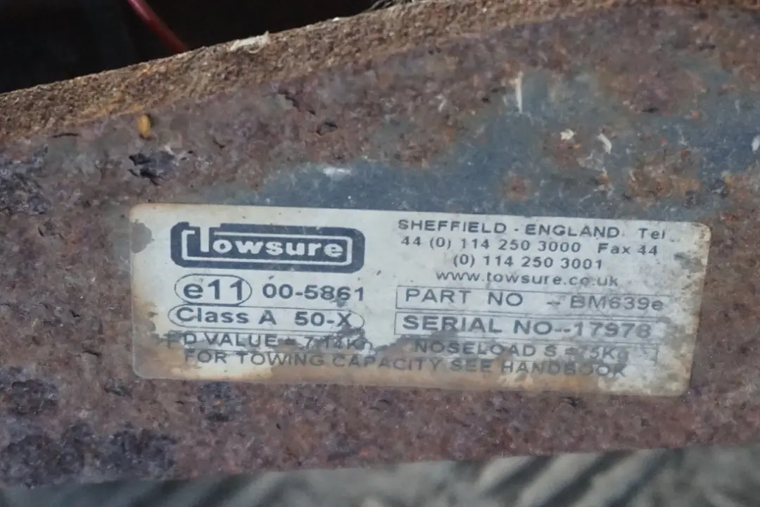 Towsure Towing Hitch Tow Bar Towbar Trailer Hook to BMW 1 Series E81 E87 with Part number 6765340 BMW 1 Series E81 E87 Towsure Towing Hitch Tow Bar Towbar Trailer Hook - SKU 6765340 - Part number 6765340